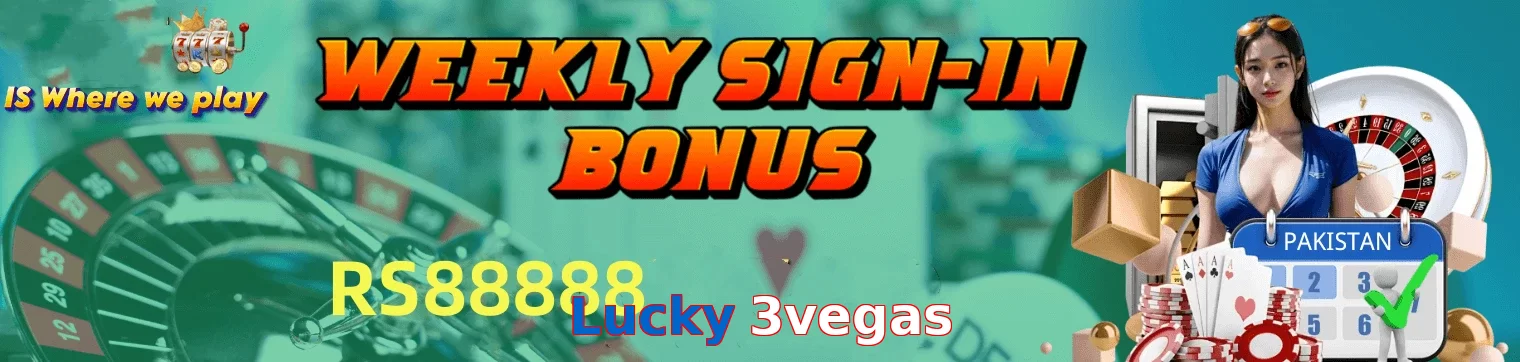 Lucky 3vegas interface sample